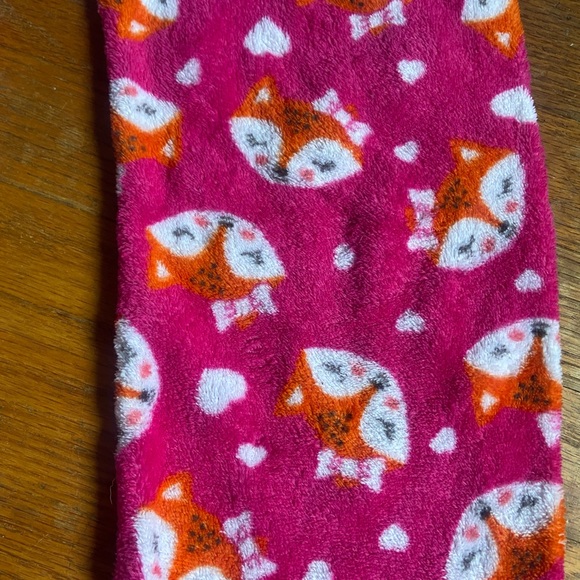 Fox pajama fuzzy pants - Picture 3 of 3